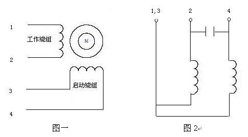 單相電機正反轉(zhuǎn)接線圖及其工作原理 單相電機正反轉(zhuǎn)接線圖及其工作原理